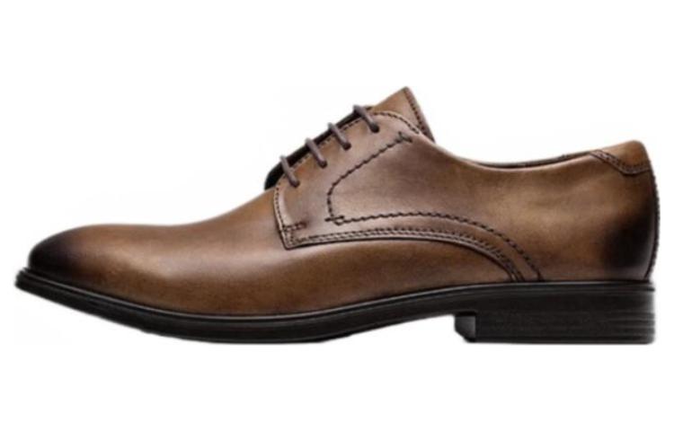 Ecco Men's Casual Shoes Men Low-Top Brown