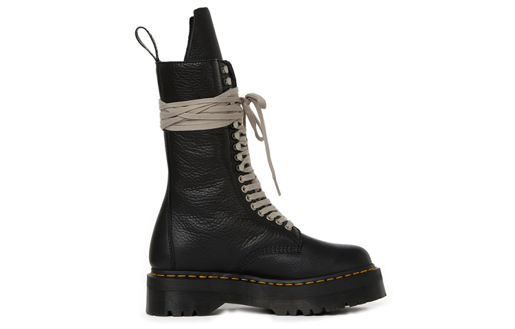 Dr. Martens Dr.Martens X Rick Owens 1918 Leather Lace Up Platform Boots 'Black' купить в интернет-магазине Yoocart с быстрой доставкой по России.