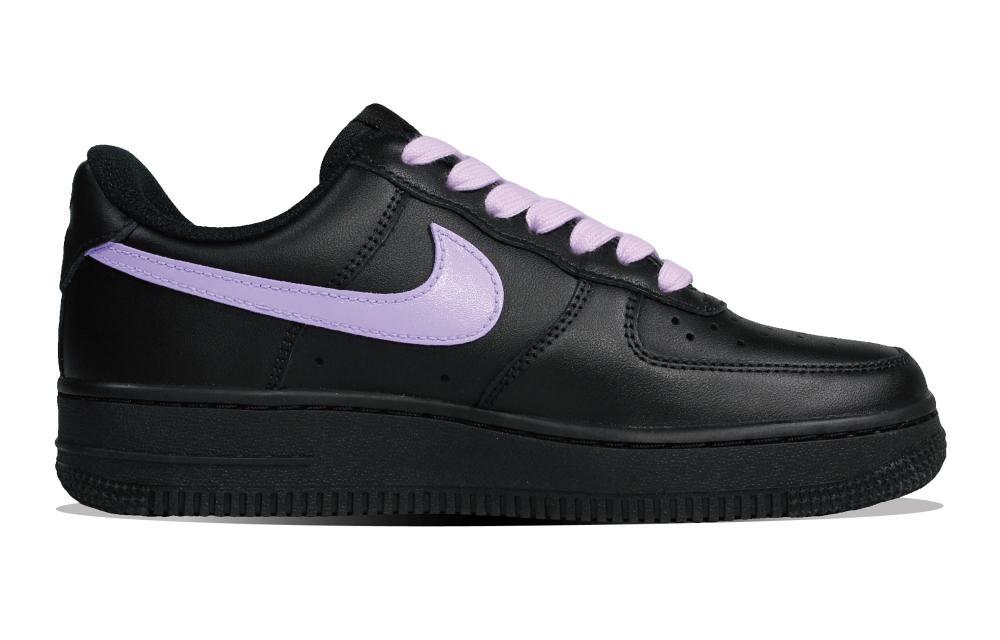 Nike Air Force 1 Skateboard Shoes Women's Low top Black/Purple купить в интернет-магазине Yoocart с быстрой доставкой по России.