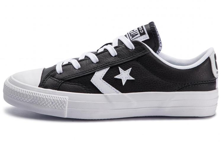 Converse Star Player Ox Black Leather Black