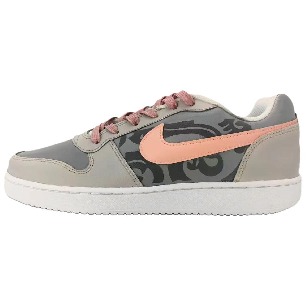 Nike EBERNON Slip Resistant Low Top Skateboard Shoes Men's Gray