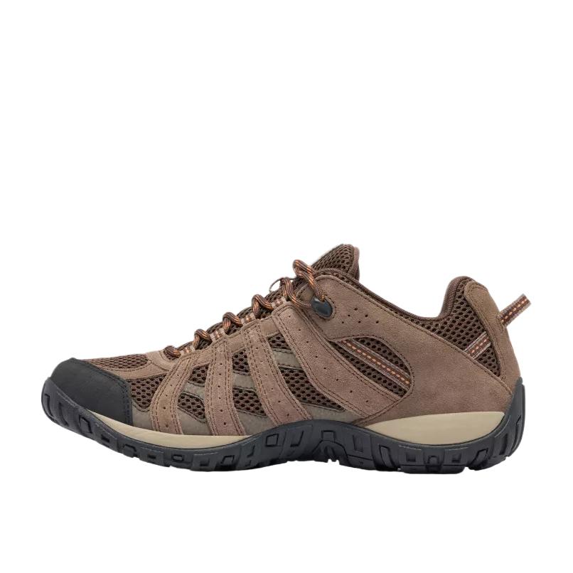 Columbia Redmond Cushioning, Slip Resistant, Abrasion Resistant, Waterproof Low Top Hiking Shoes Men's Black Ginger купить в интернет-магазине Yoocart с быстрой доставкой по России.