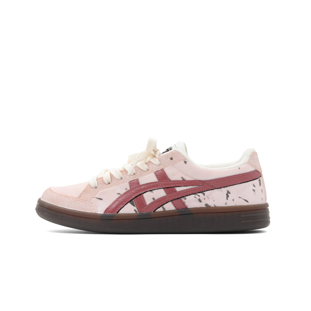 Onitsuka Tiger Advanti Slip-Resistant Breathable Low-Top Skateboard Shoes Unisex Pink