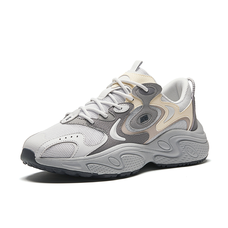 Anta Stars Height Increasing Low-Top Casual Shoes Men's Gray купить в интернет-магазине Yoocart с быстрой доставкой по России.