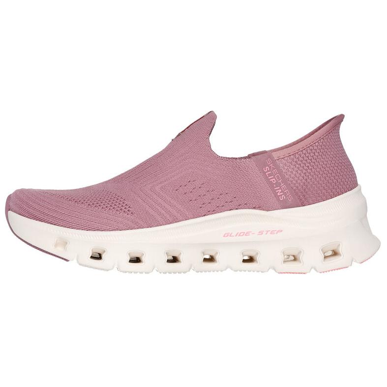 Skechers Slip Ins Low Top Casual Shoes Women's Light Purple