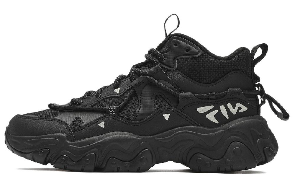 FILA FLUID 5 Cat Paw 5.0 Cushioning Wear-Resistant Low-Top Casual Shoes Women's Black