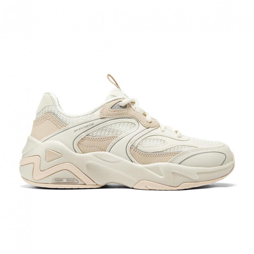 Skechers DLITES Durable Breathable Low-Top Chunky Sneakers Women's Natural купить в интернет-магазине Yoocart с быстрой доставкой по России.