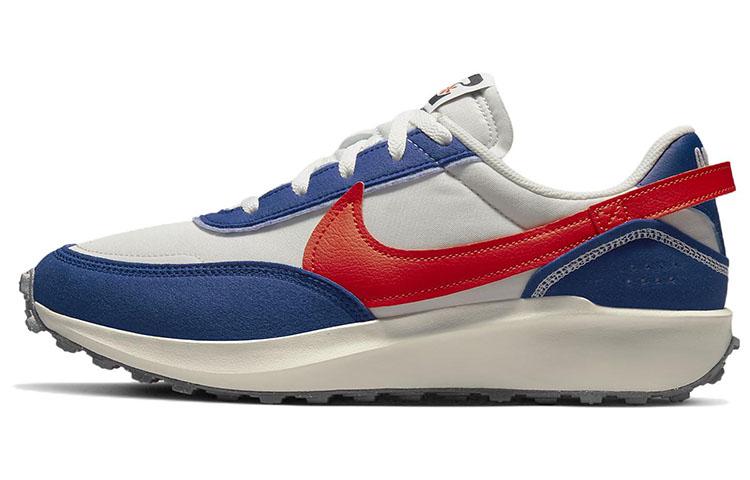 Nike Waffle Debut Swoosh Habanero Red Old Royal