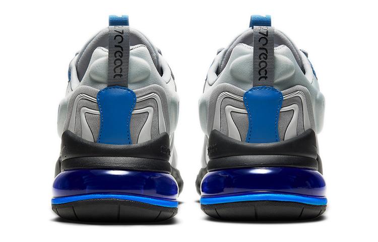 Nike Air Max 270 React Eng Light Smoke Grey Battle Blue купить в интернет-магазине Yoocart с быстрой доставкой по России.