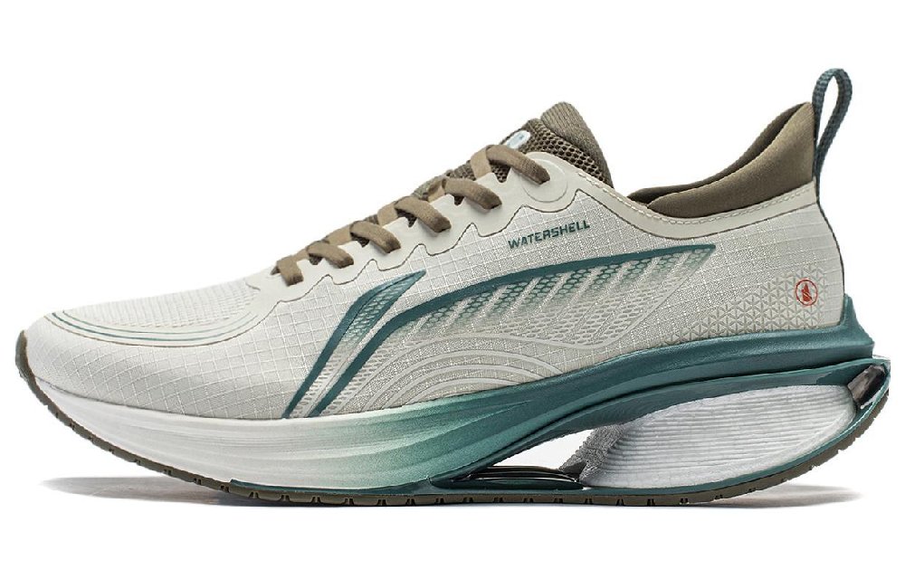 LiNing WuShi 5S 3.0 Cushioning Anti-Slip And Wear-Resistant Low-Top Running Shoes Men's White Green