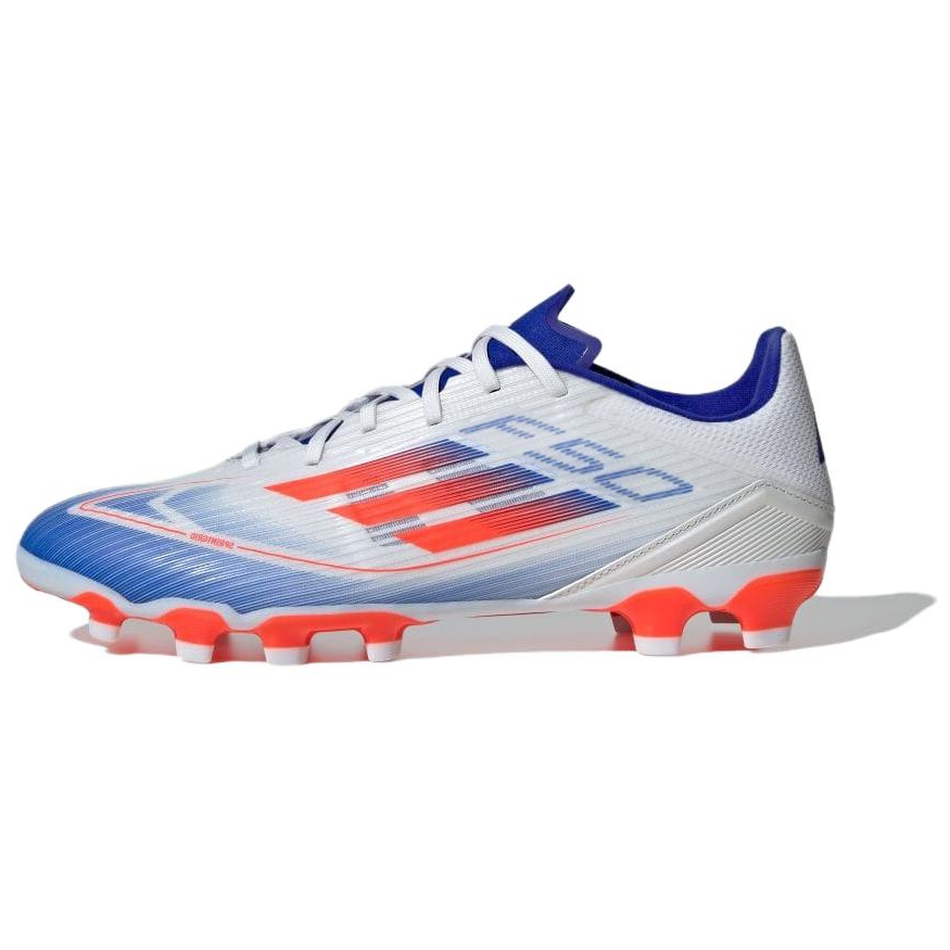 Adidas F50 League MG Multi Ground Artificial Ground Soccer Shoes Men's White Red Blue