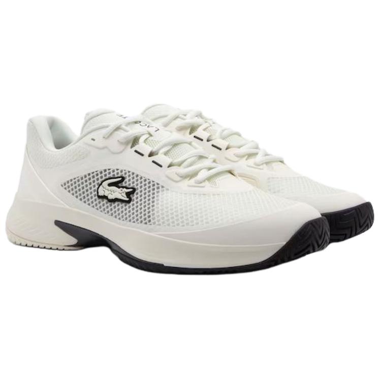 LACOSTE Cushioning, Breathable, Lightweight Tennis Shoes Women's Ecru