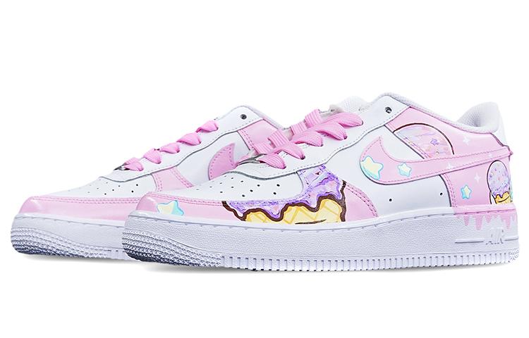Nike Air Force 1 Air Force 1 Anti Slip Wear Resistant Low Top Skateboard Shoes Women's Pink купить в интернет-магазине Yoocart с быстрой доставкой по России.
