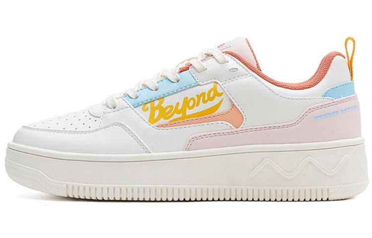 361° Skateboard Shoes Women's Low-Top White/Blue/Pink