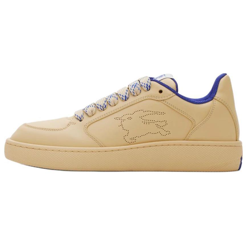 Burberry Stock Low-Top Skateboard Shoes Women's Beige