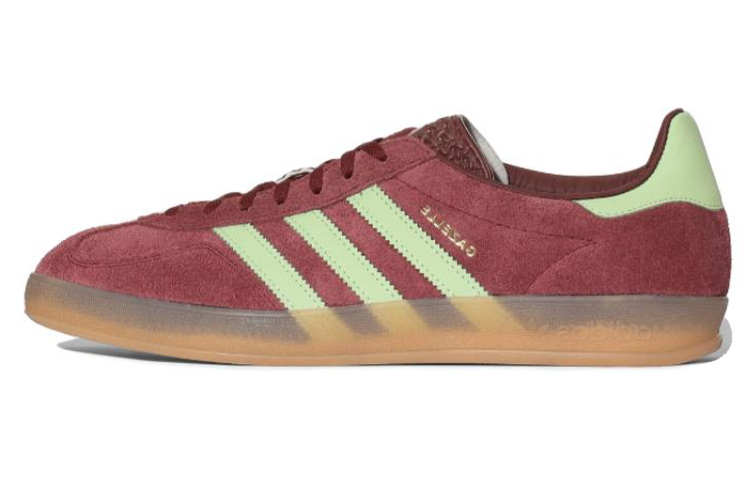 Adidas Originals Gazelle Indoor Shadow Red Semi Spark Green