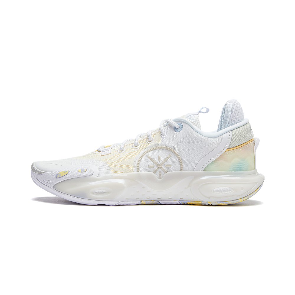 LINING All City 12 Basketball Shoes Men's Low top Standard White