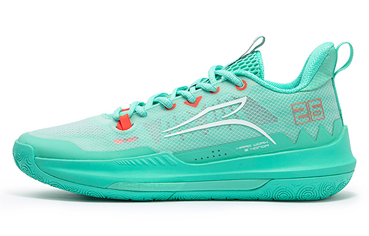 361° DVD Team Basketball Shoes Men Low-Top Green/White