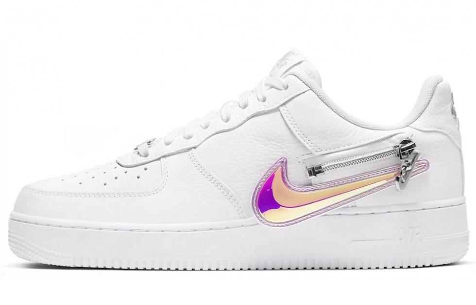 Nike Air Force 1 Low Zip Swoosh White