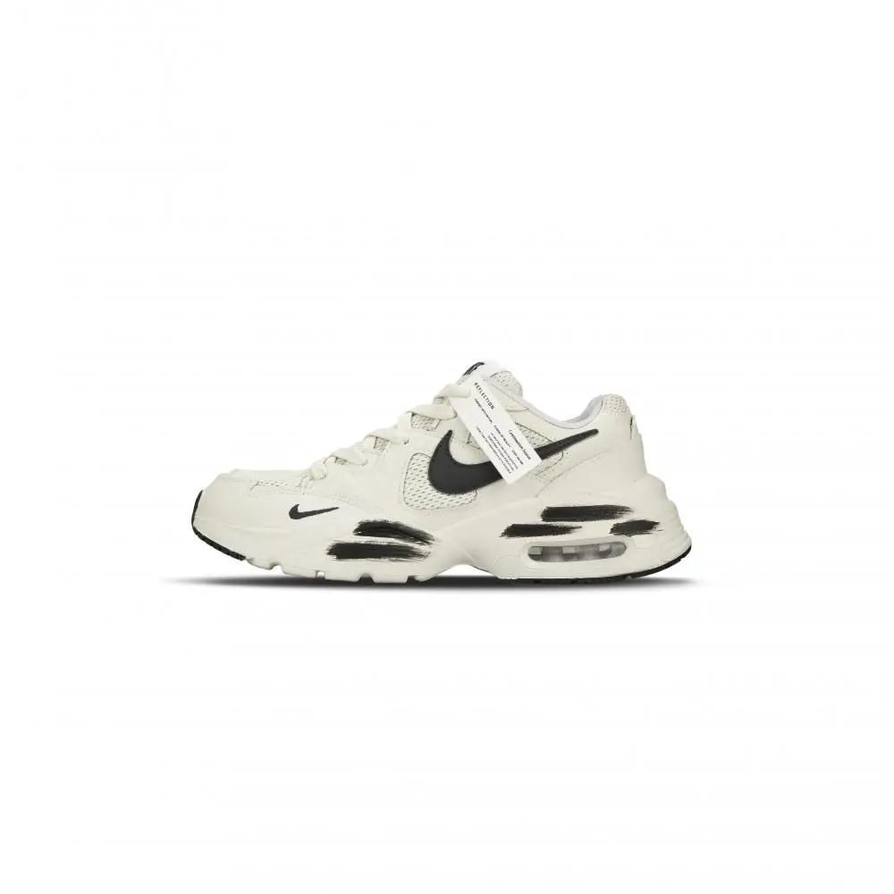 Nike Air Max Fusion Abrasion Resistant Running Shoes Women's Beige Black