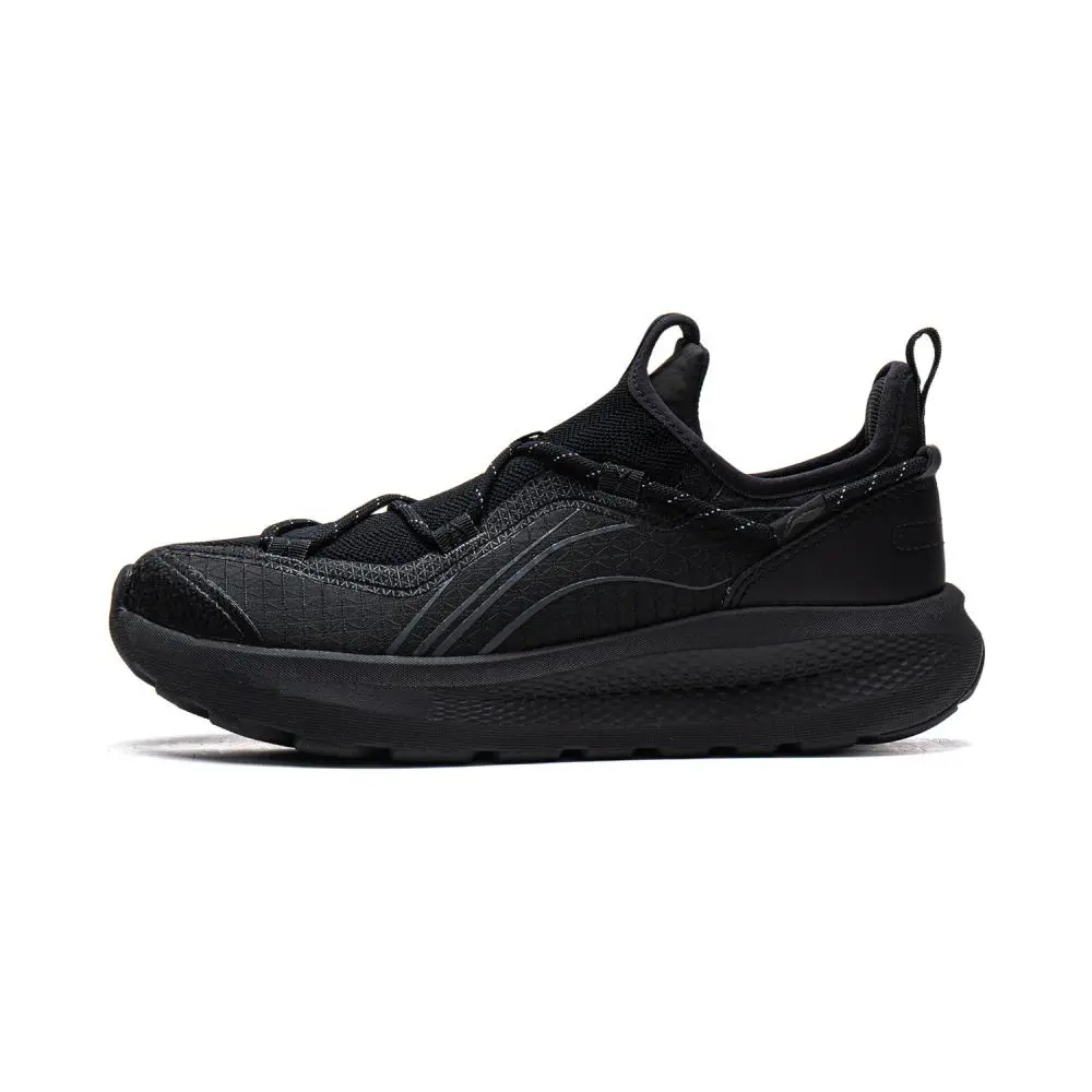 LiNing Yunyi Slip Resistant Abrasion Resistant Low top Casual Shoes Women's Black