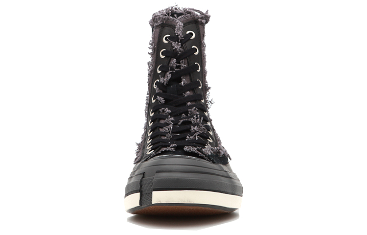 Yohji Yamamoto x VESSEL G.O.P. Highs High-Top Skateboard Shoes Unisex Black