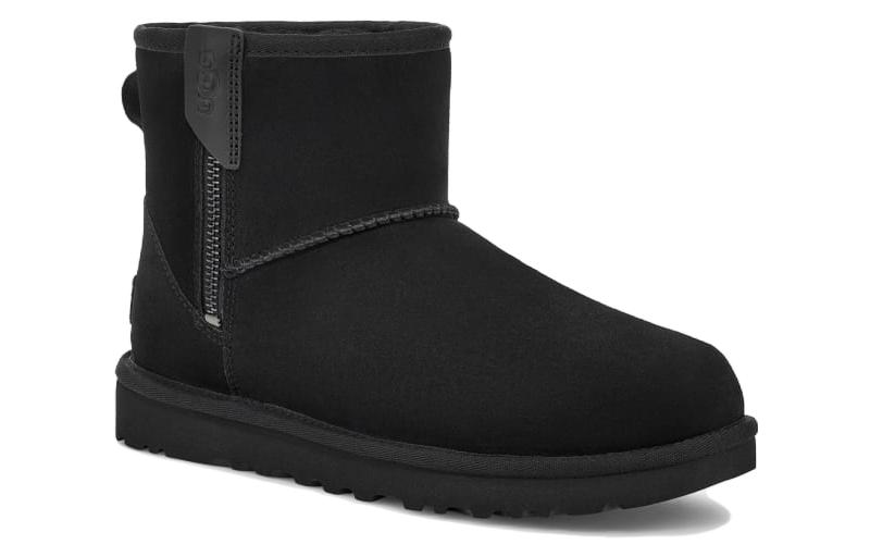 UGG Classic Mini Bailey Zip Boot Black Women's купить в интернет-магазине Yoocart с быстрой доставкой по России.