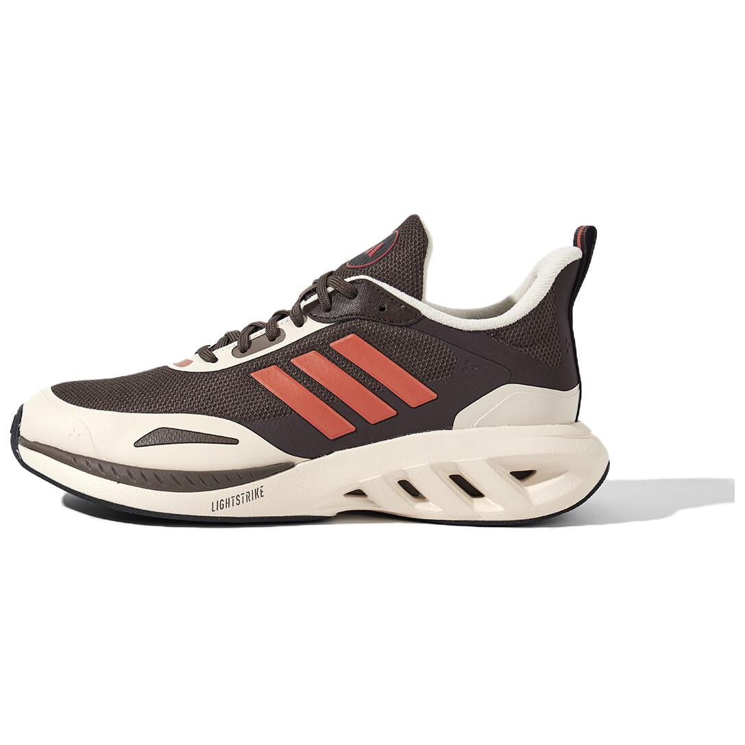Adidas ALL DAY POWER Cushioning Lightweight Low top Running Shoes Unisex Brown