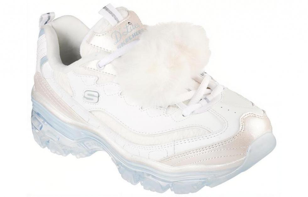 Skechers D'Lites Crystal Let It Snow 'White Light Blue' Women's купить в интернет-магазине Yoocart с быстрой доставкой по России.