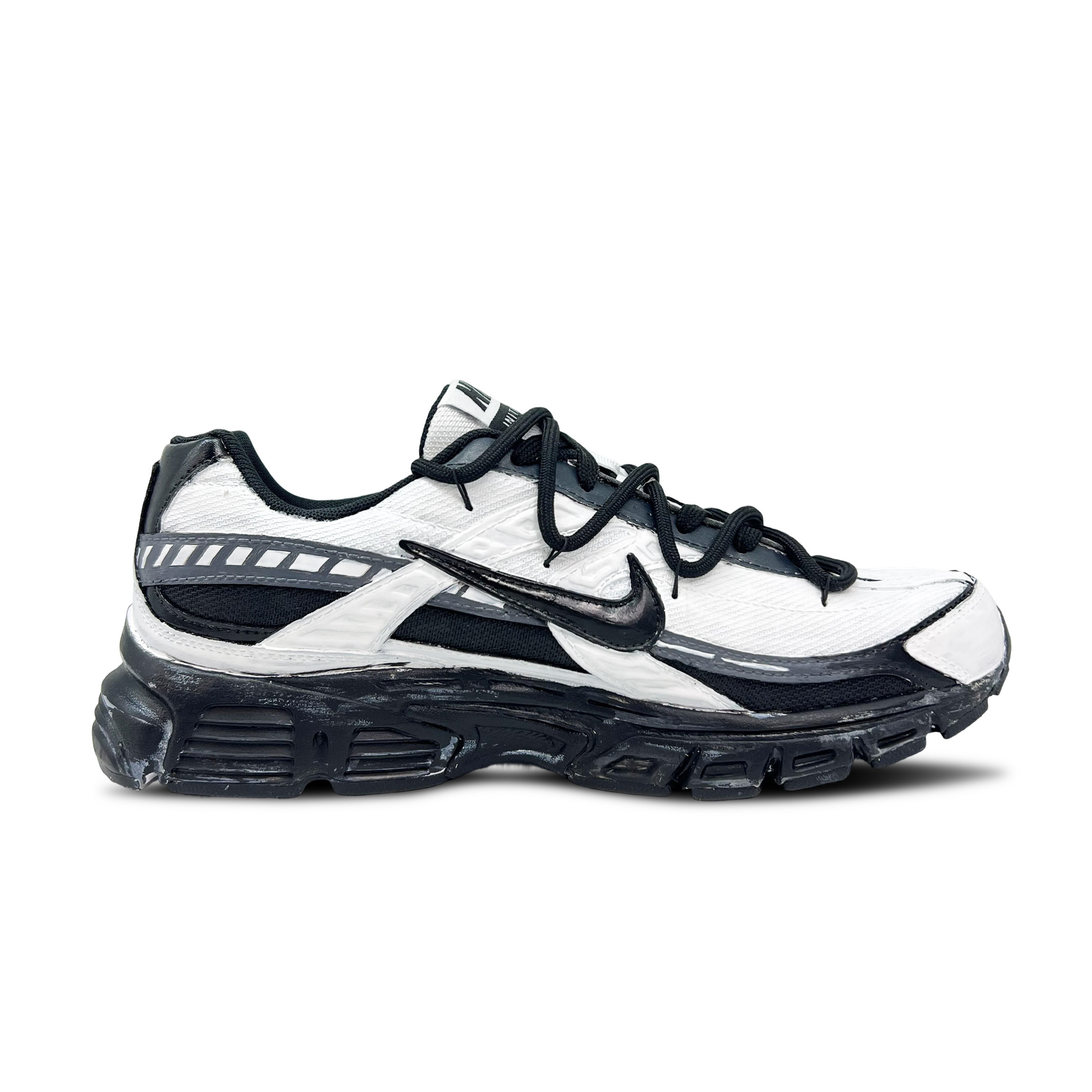 Nike Initiator Shock Absorbers Low Top Casual Training Running Shoes Unisex White купить в интернет-магазине Yoocart с быстрой доставкой по России.