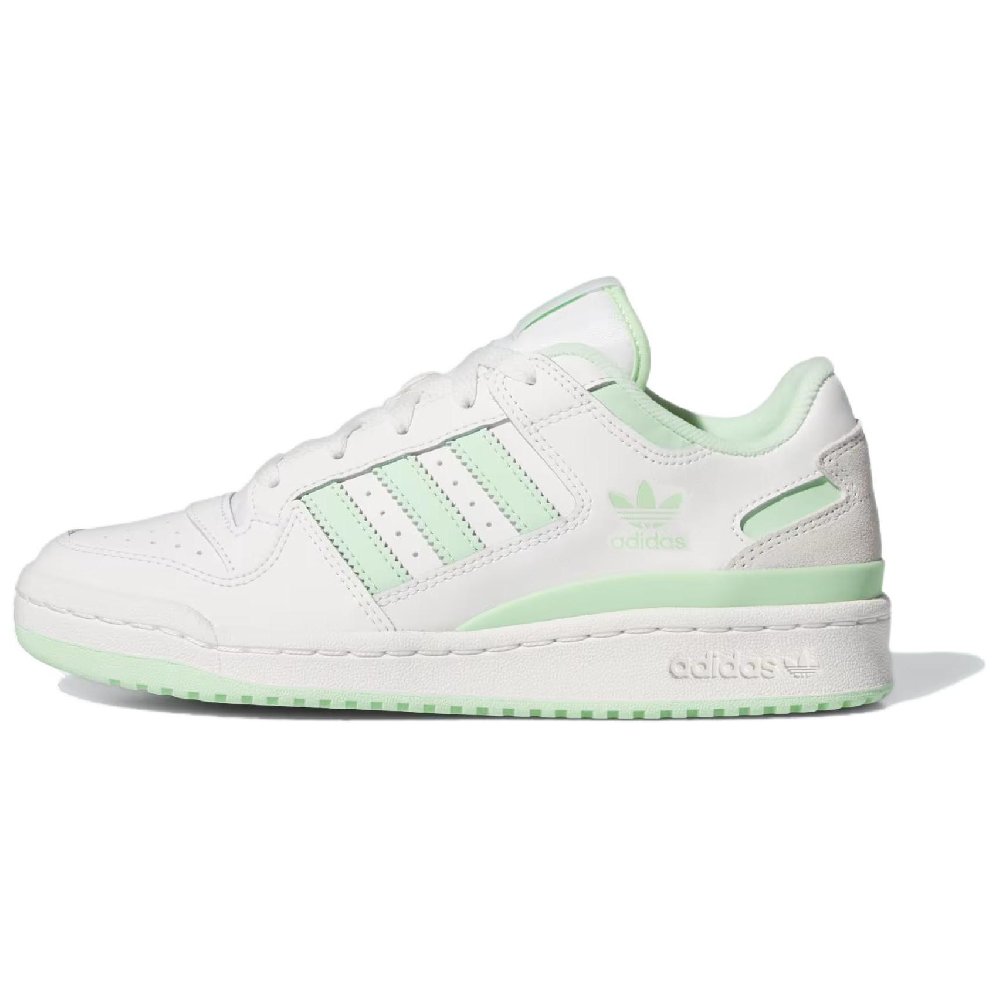Adidas Forum Low Cl Cloud White Semi Green Spark Women's