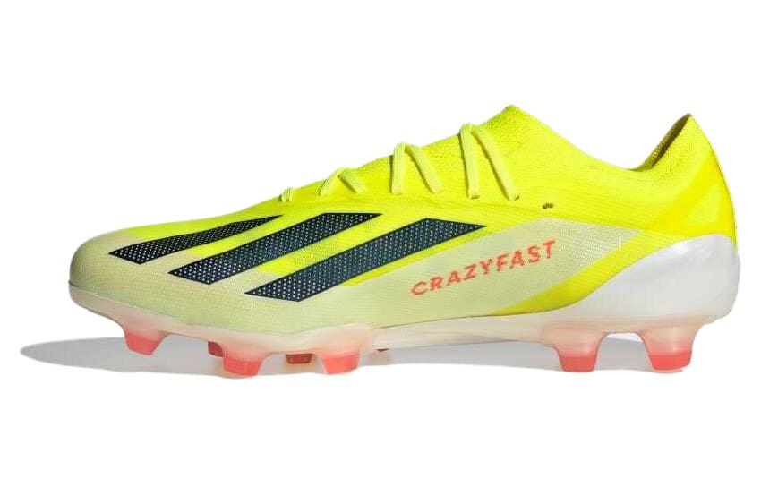 Adidas X Crazyfast.1 AG Short Rubber Studs HG Short Rubber Studs Cushioning, Wear Resistant Soccer Shoes Unisex Yellow