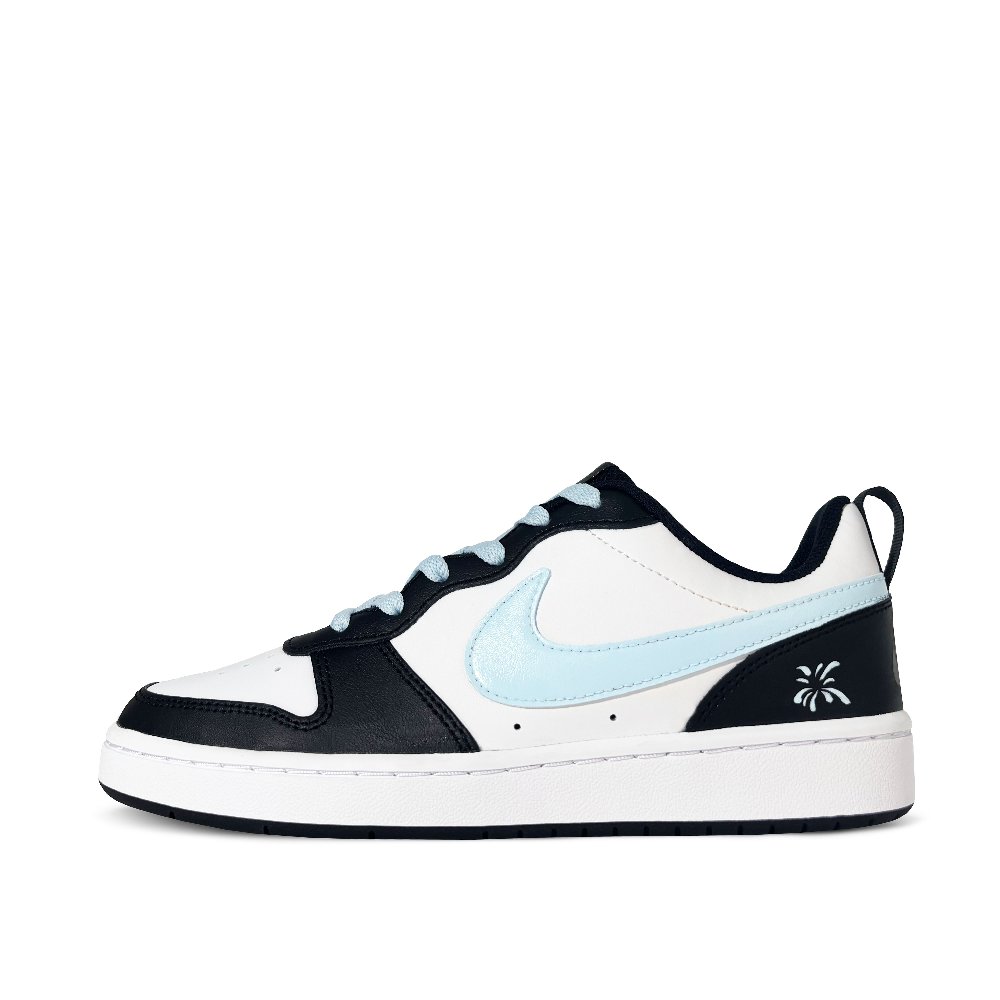 Nike Court Borough Skateboard Shoes Women's Low-Top Black