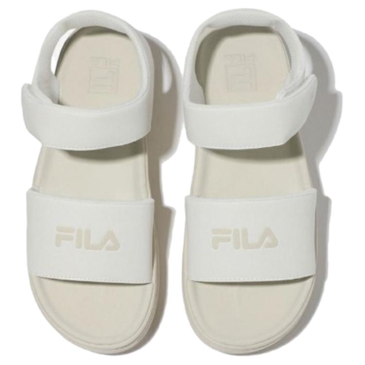 FILA Court Sd Beach Sandals Unisex White Korean Style купить в интернет-магазине Yoocart с быстрой доставкой по России.
