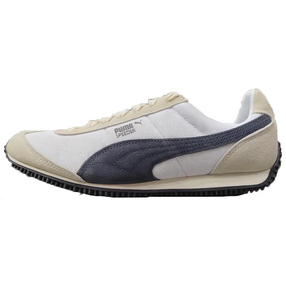 PUMA Cushioning Slip Resistant Breathable Abrasion Resistant Low top Casual Running Shoes Unisex Yellow White Black