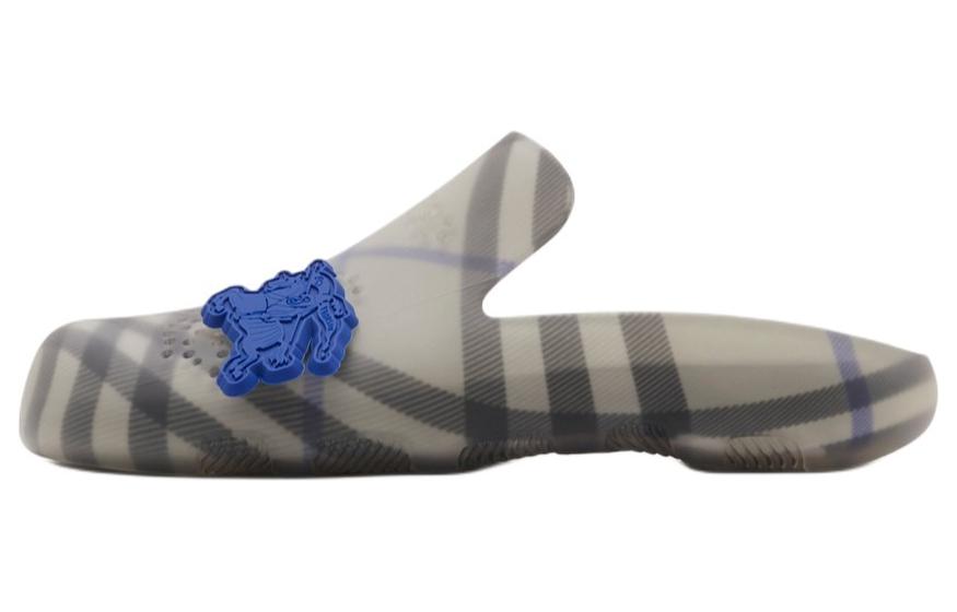 Burberry Stingray Checked-lining Slippers