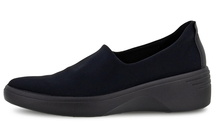 Ecco Soft 7 Low-Top Women's Casual Shoes Women's Black