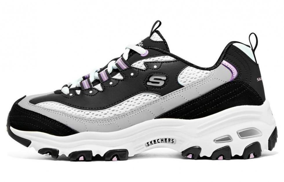 Skechers D'LITES 1.0 'Black' Women's