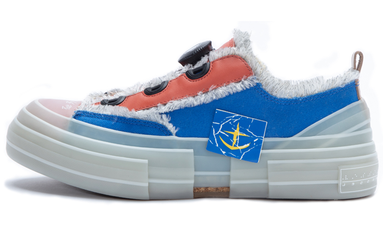 VESSEL Skateboard Shoes Unisex Blue Red