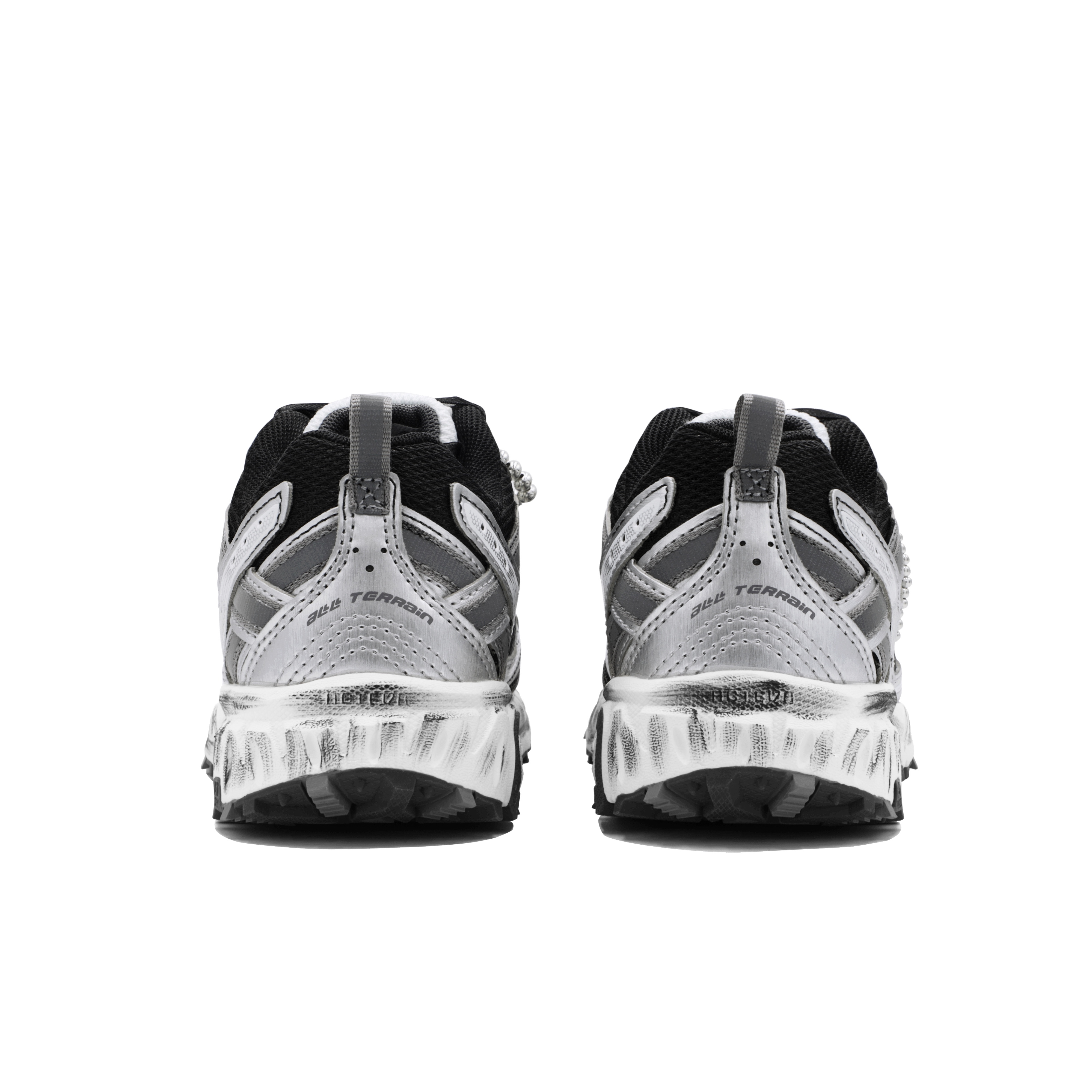 New Balance NB 410 Cushioning Anti-Slip And Wear-Resistant Low-Top Running Shoes Unisex Silver Black