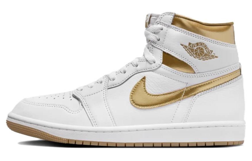 JORDAN 1 Retro High Og Metallic Gold Women's