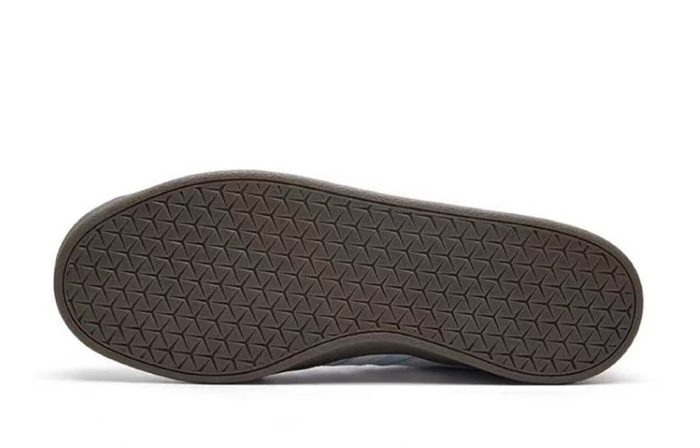 Adidas Neo Anti-Slip Wear-Resistant Low-Top Skateboard Shoes Unisex Black White