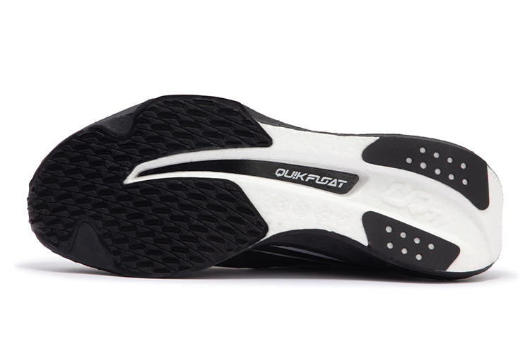 361° Speed 3 PRO Cushioning Anti-Slip Wear-Resistant Breathability Low-Top Running Shoes Unisex Obsidian Black