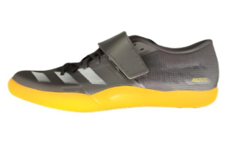 Adidas Adizero Durable Breathable Low-Top Training Shoes Men's Gray Yellow