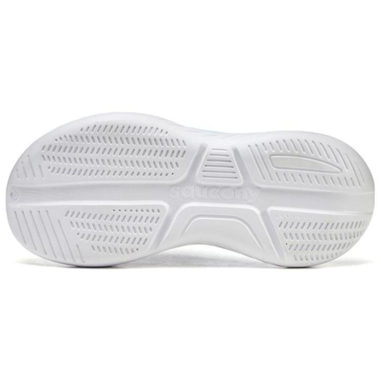 Saucony Cradle Slip-Resistant Abrasion-Resistant Slide Slippers Unisex White Light Blue