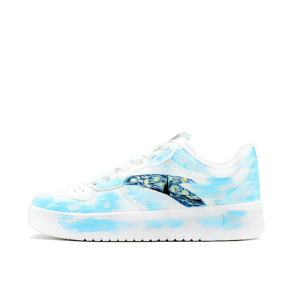 ANTA Life Collection Skateboard Shoes Men's Low top Blue
