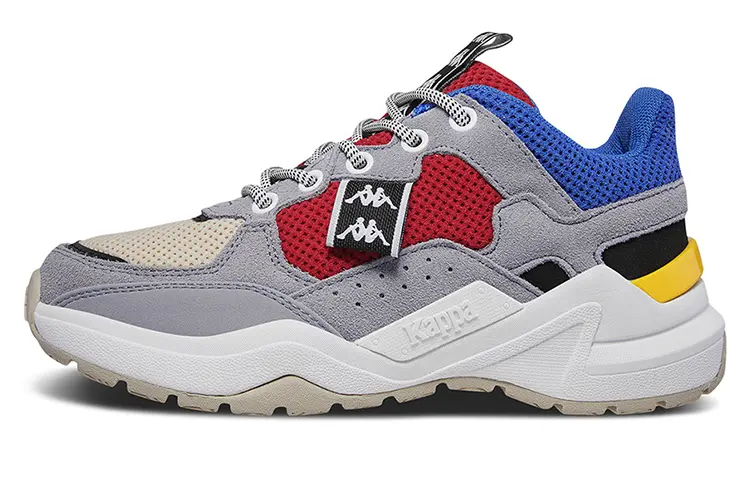 Kappa Casual Shoes Unisex Low top Gray/Red/Blue/Yellow/Black/White