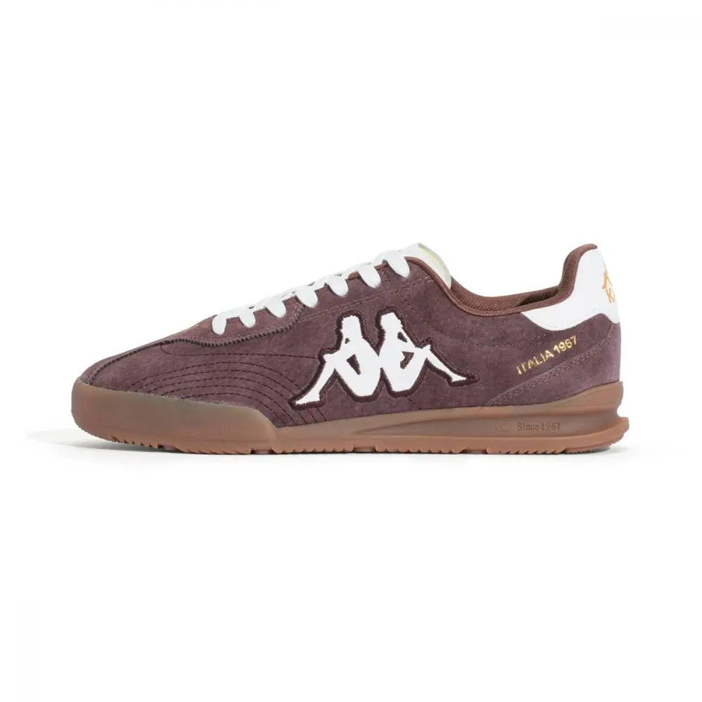 Kappa Low Top Skateboard Shoes Unisex Mulan Brown
