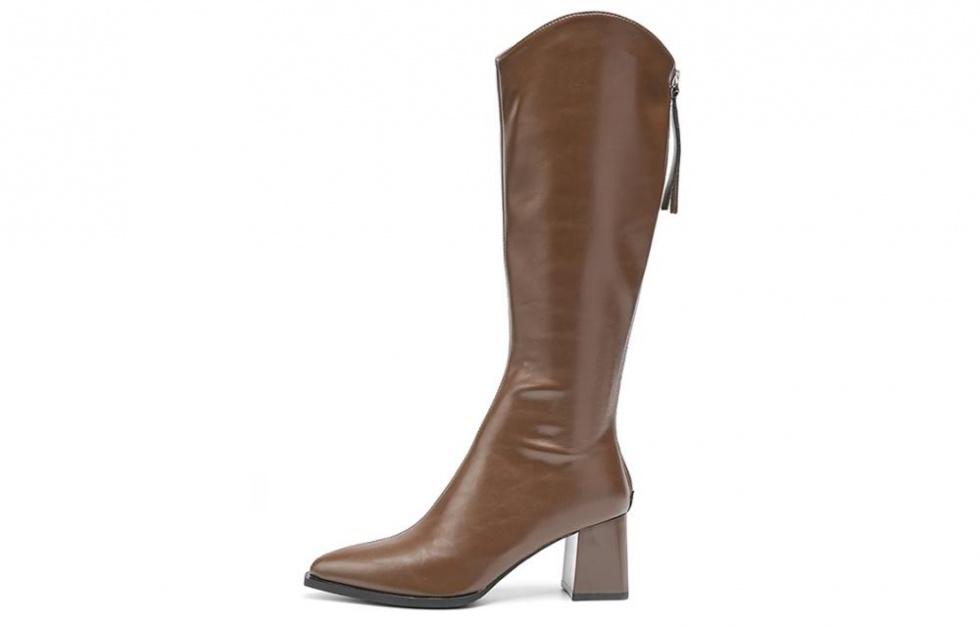 EBLAN Knee-high Boots Women's Brown