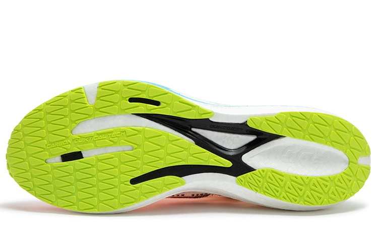 361° CQT Eco Shimmery Low Top Running Shoes Men's White Orange